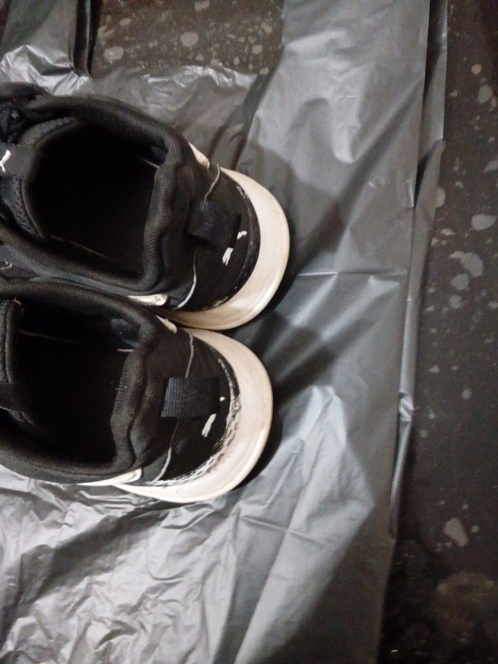 Siyah Bağcıklı  erkek Spor Ayakkabı - Görsel 2