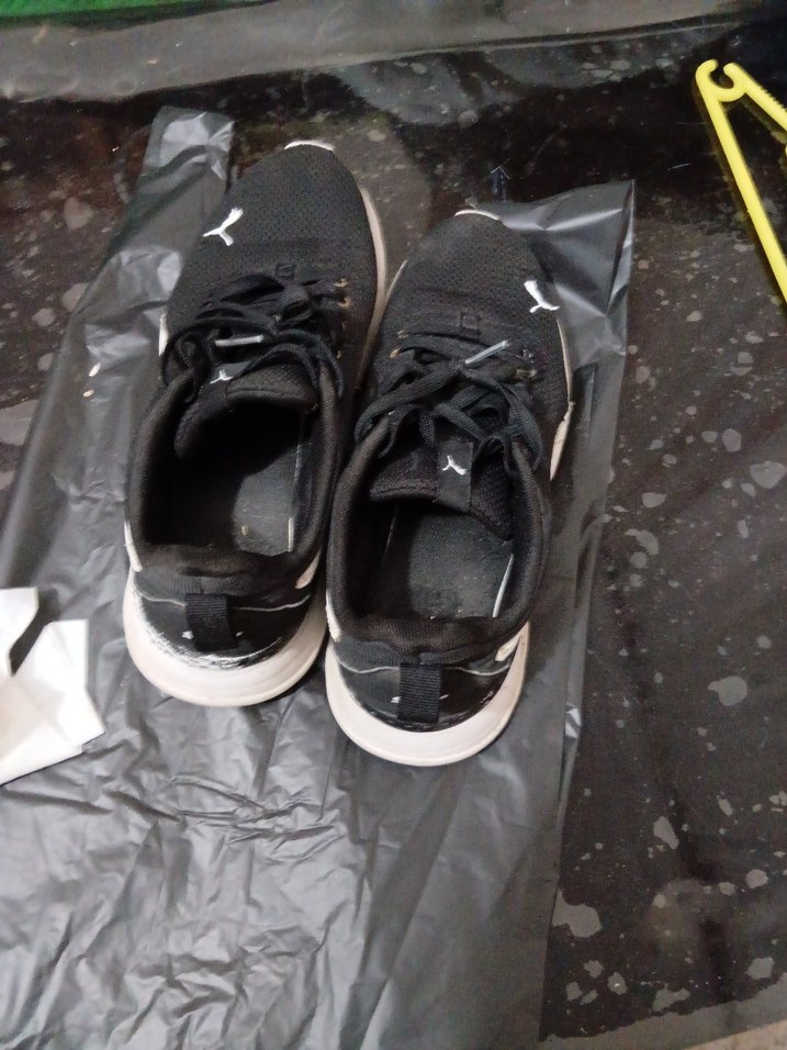 Siyah Bağcıklı  erkek Spor Ayakkabı - Görsel 4