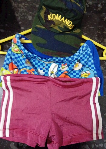 Çocuk Renkli Tie-Dye Boxer - Görsel 2