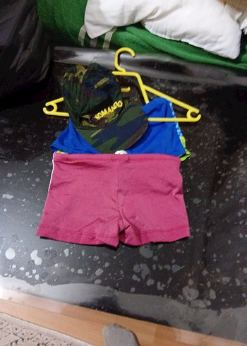 Çocuk Renkli Tie-Dye Boxer - Görsel 4