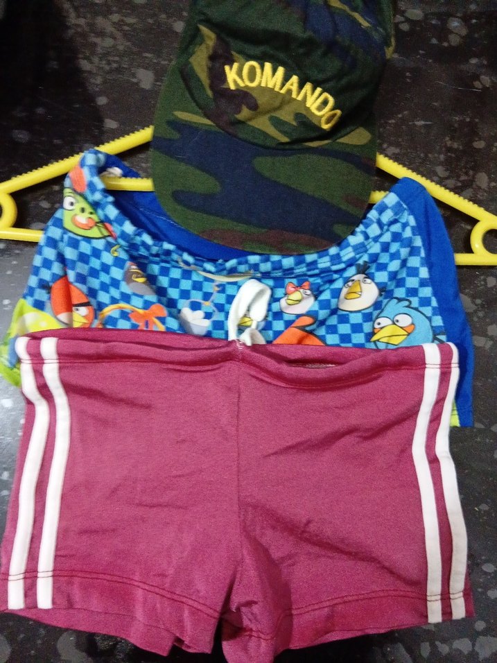 Çocuk Renkli Tie-Dye Boxer - Görsel 2