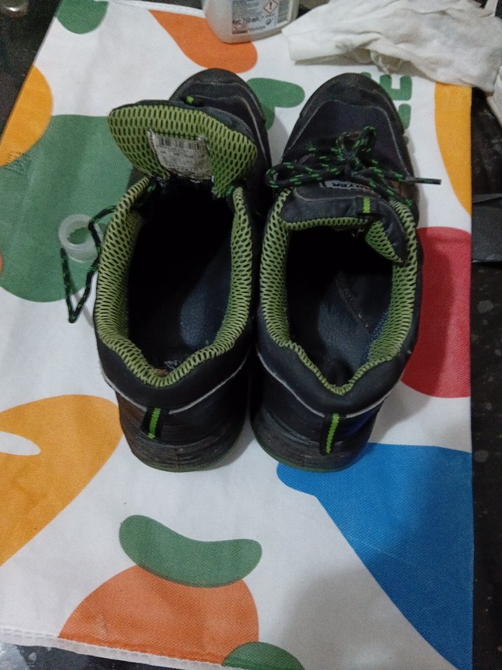 Yeşil Erkek Outdoor Biker Ayakkabı Velcro - Görsel 4