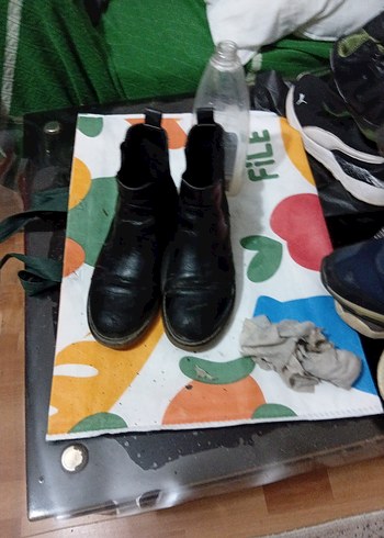 Tokalı Platform Topuklu Kadın Bot - Görsel 4