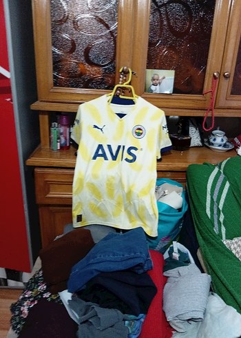 Sarı Baskılı Kısa Kollu Erkek Forma phuma - Görsel 2