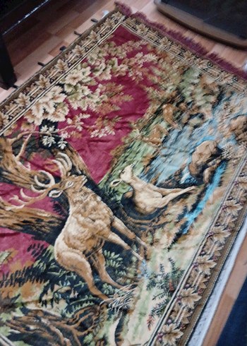 antika duvar halısı 170 boy 118 en - Görsel 4