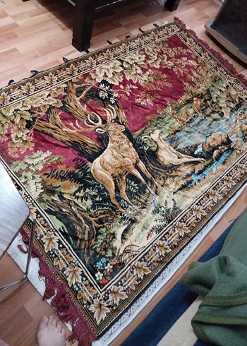 antika duvar halısı 170 boy 118 en - Görsel 2