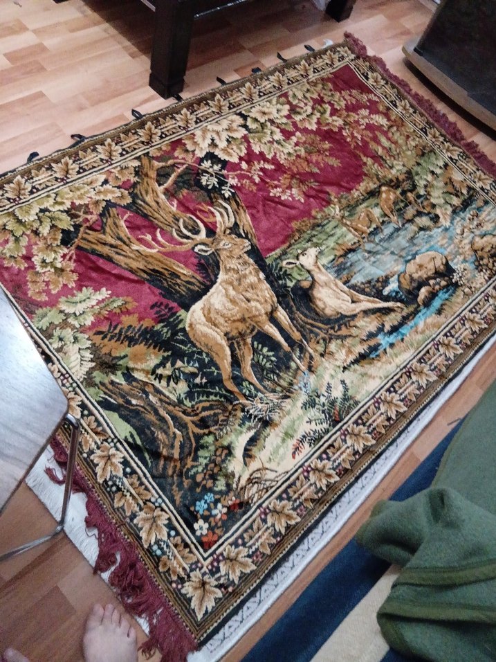 antika duvar halısı 170 boy 118 en - Görsel 2