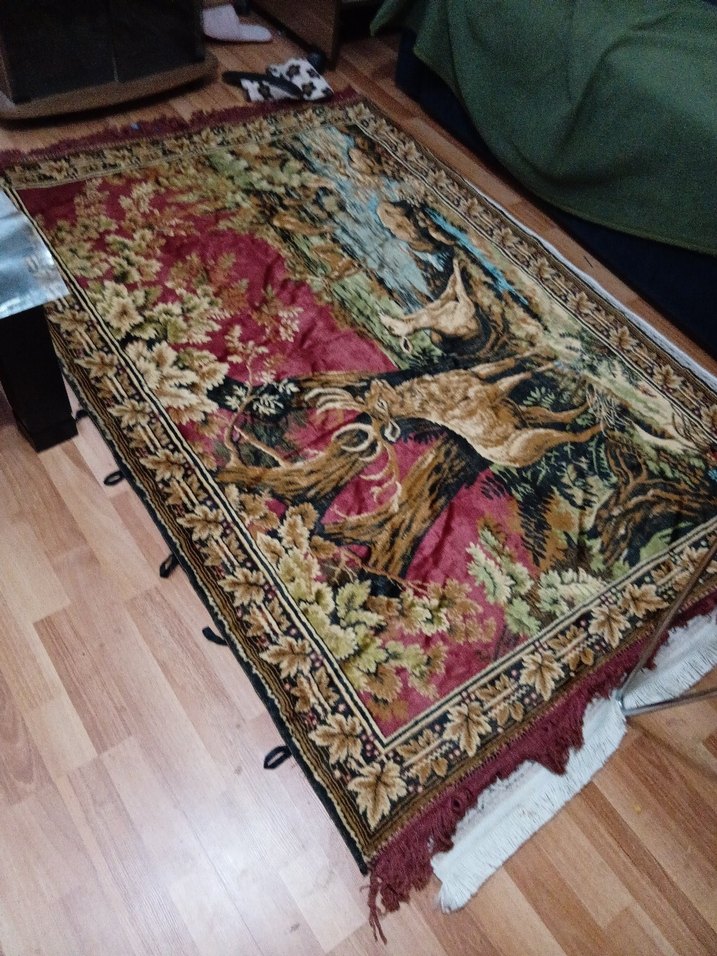 antika duvar halısı 170 boy 118 en - Görsel 3