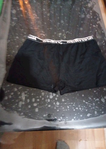 Erkek Siyah Kısa Sıkı Boxer - Görsel 6