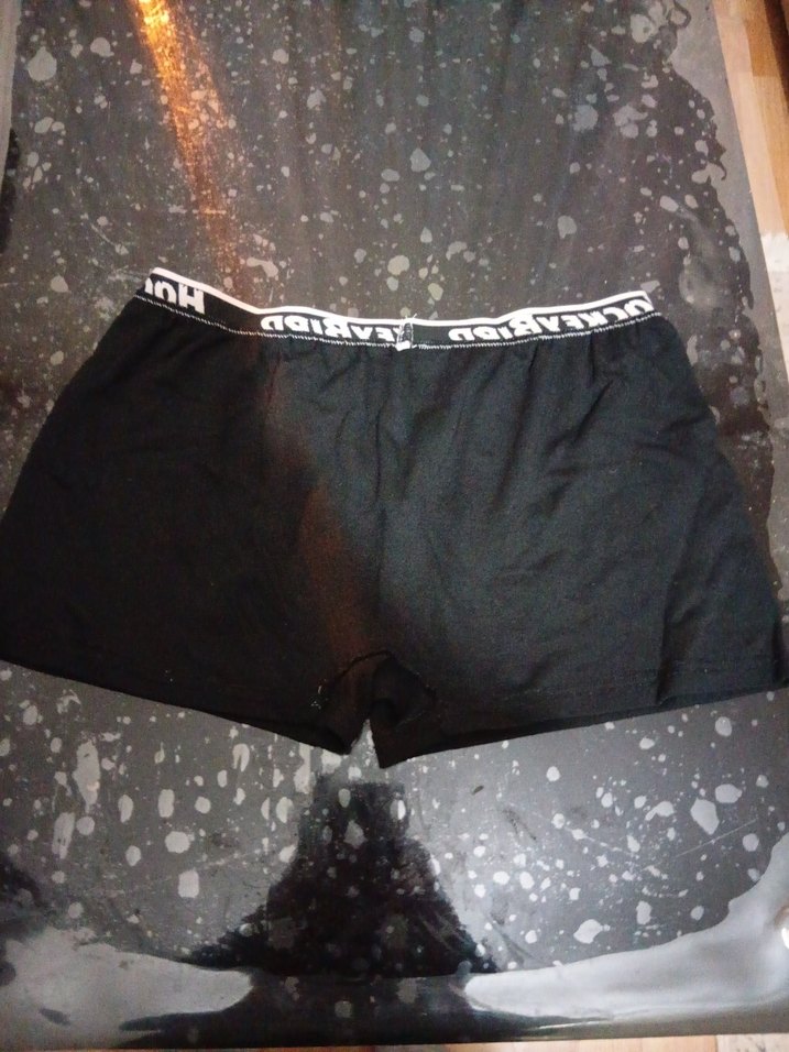 Erkek Siyah Kısa Sıkı Boxer - Görsel 4