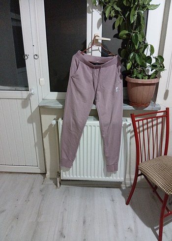 Kadın Bej Rahat Kesim #HUMMEL# Fermuarlı Eşofman Altı - Görsel 3