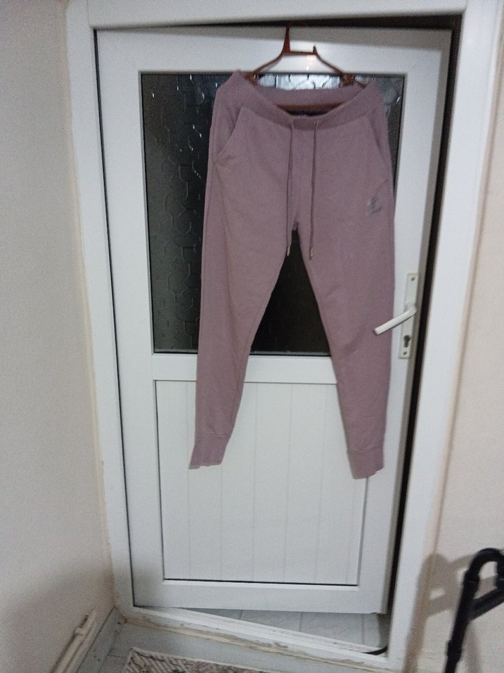 Kadın Bej Rahat Kesim #HUMMEL# Fermuarlı Eşofman Altı - Görsel 4