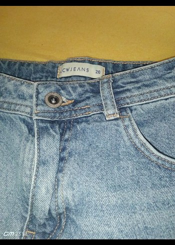 LC Waikiki Kadın Mavi Denim Mini Şort