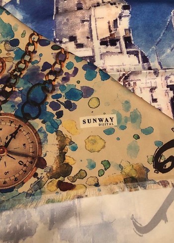 3 adet eşarp ve 3 adet şal - Görsel 8