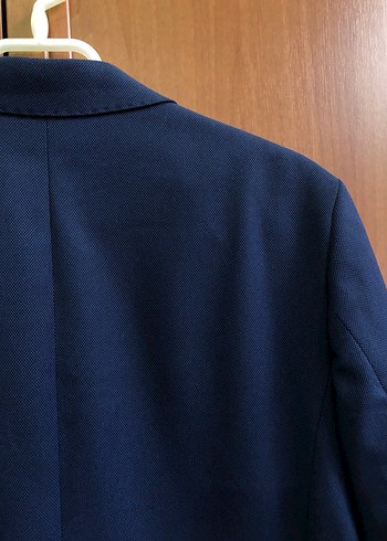 Klasik Kesim Lacivert Erkek Ceket - Görsel 5