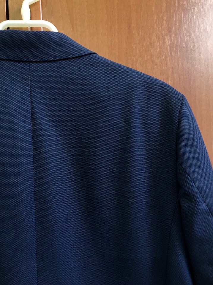 Klasik Kesim Lacivert Erkek Ceket - Görsel 5