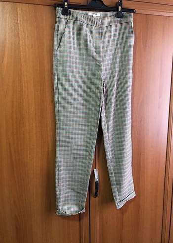 Regular Fit Kadın Kumaş Pantolon - Görsel 3