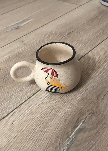 Sevimli Desenli Seramik Kupa - Görsel 2