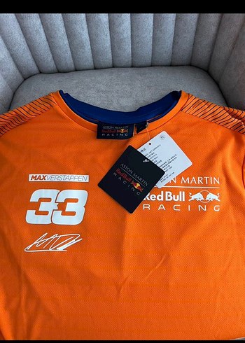 Max Verstappen Red Bull Aston Martin 2020 Turuncu Driver T-Shirt