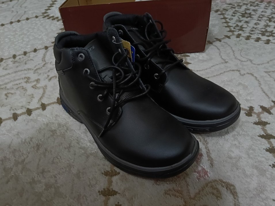 Siyah Skechers Erkek Bot - Görsel 4