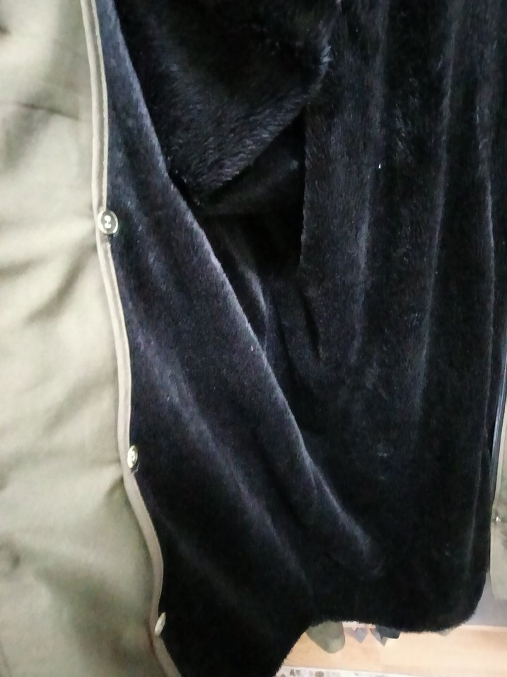 Uzun yeşil mont - Görsel 5