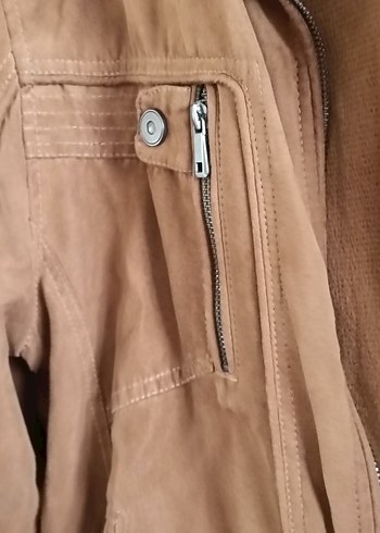 Kahverengi Süet Erkek Ceket - Görsel 3