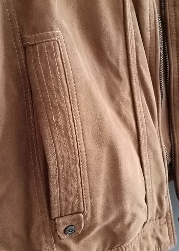 Kahverengi Süet Erkek Ceket - Görsel 2