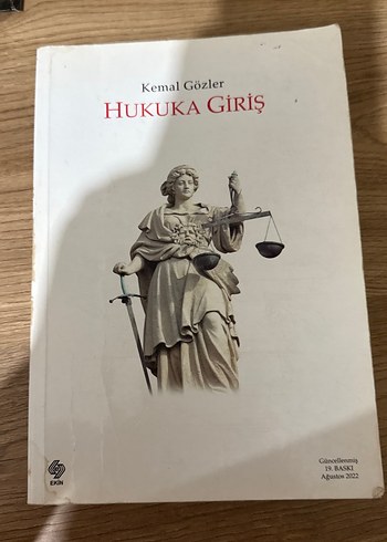 Hukuka Giriş - Kemal Gözler