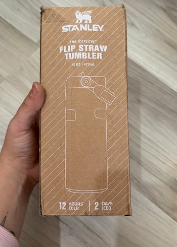 Stanley The IceFlow Flip Straw 2.0 Pipetli Termos Bardak 0,47 LT - Görsel 4