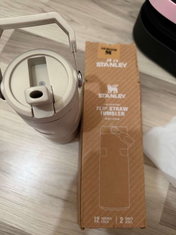 Stanley The IceFlow Flip Straw 2.0 Pipetli Termos Bardak 0,47 LT - Görsel 2