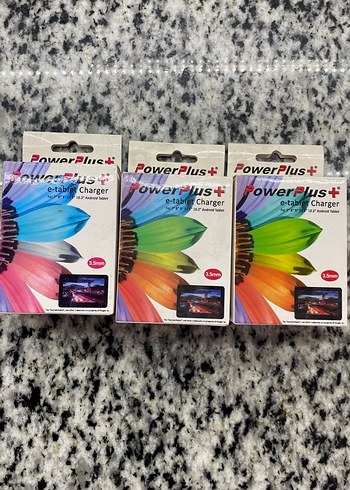 PowerPlus Çok Renkli Tablet Şarj Cihazı