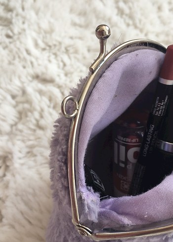 Mini makyaj çantası/cüzdan - Görsel 2