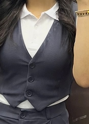 l Beden Lacivert Kadın Kumaş Pantolon