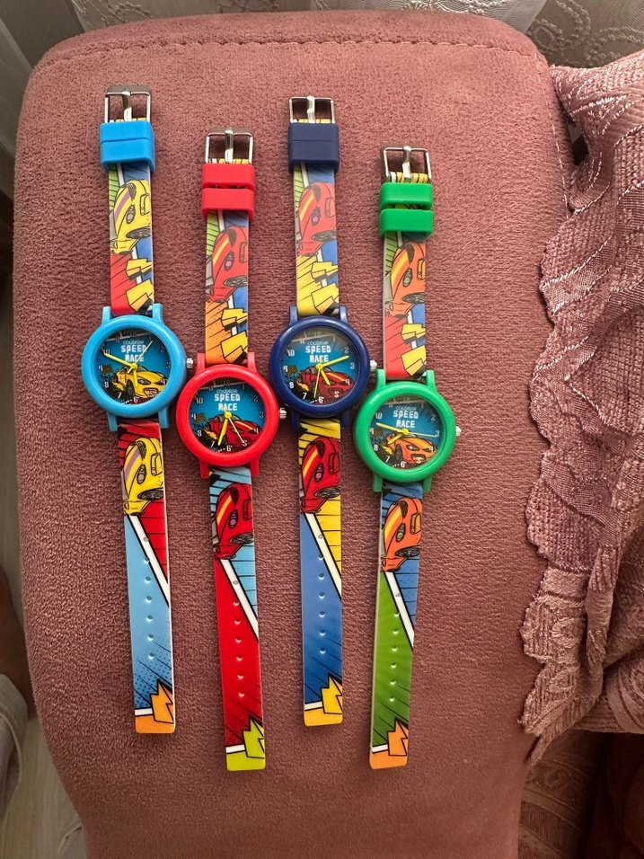 Renkli Baskılı Çocuk Kol Saatleri - Görsel 3