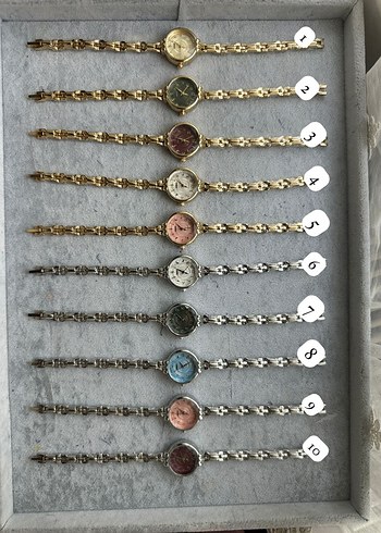 Zincir Detaylı Vintage Kadın Saatleri