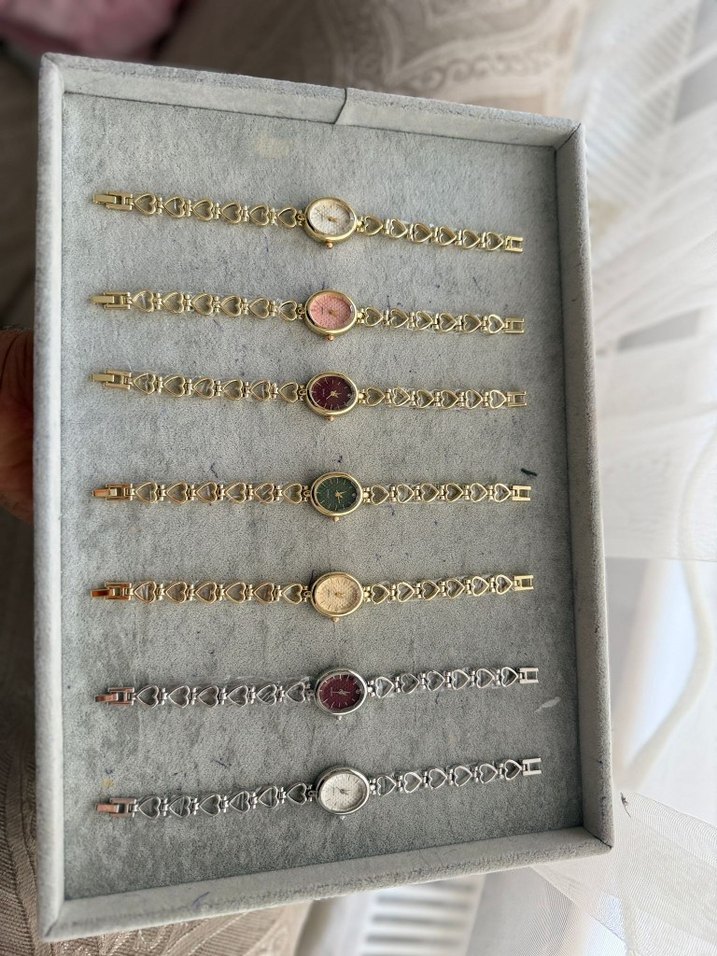 Zincir Detaylı Kadın Bohem Saatler - Görsel 2