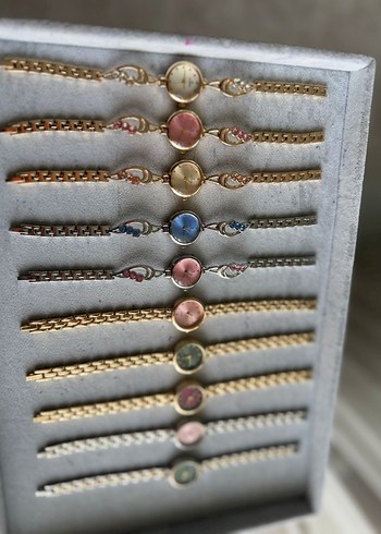 Vintage Zincir Detaylı Kadın Kol Saati - Görsel 4