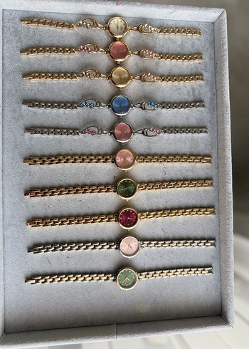 Vintage Zincir Detaylı Kadın Kol Saati - Görsel 3