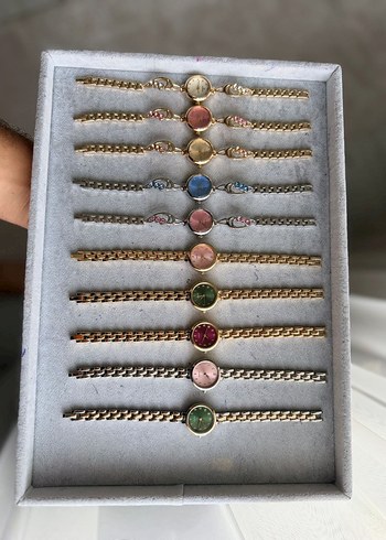 Vintage Zincir Detaylı Kadın Kol Saati - Görsel 2