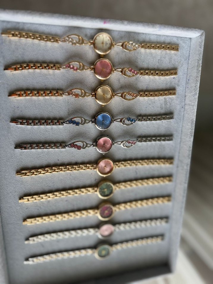 Vintage Zincir Detaylı Kadın Kol Saati - Görsel 4