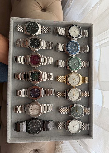 Klasik Erkek Gri Kol Saati - Görsel 5