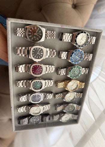 Klasik Erkek Gri Kol Saati - Görsel 4