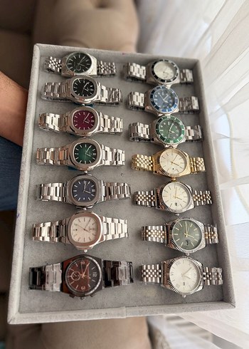 Klasik Erkek Gri Kol Saati - Görsel 3