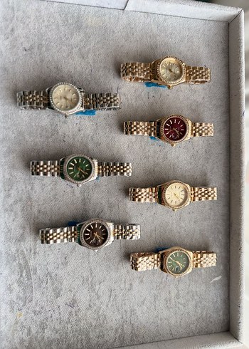 Sıralı Çok Renkli Kadın Saatleri - Görsel 4