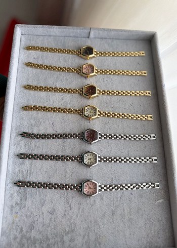 Zincir Detaylı Klasik Kadın Saatleri - Görsel 2