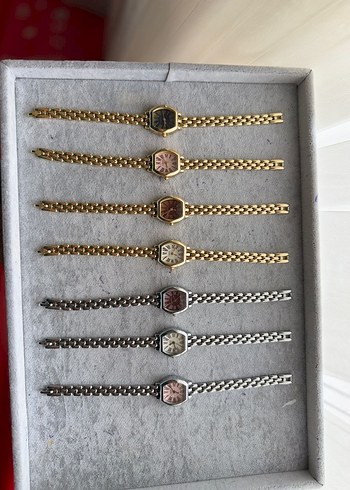 Zincir Detaylı Klasik Kadın Saatleri - Görsel 4