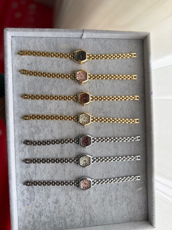 Zincir Detaylı Klasik Kadın Saatleri - Görsel 4