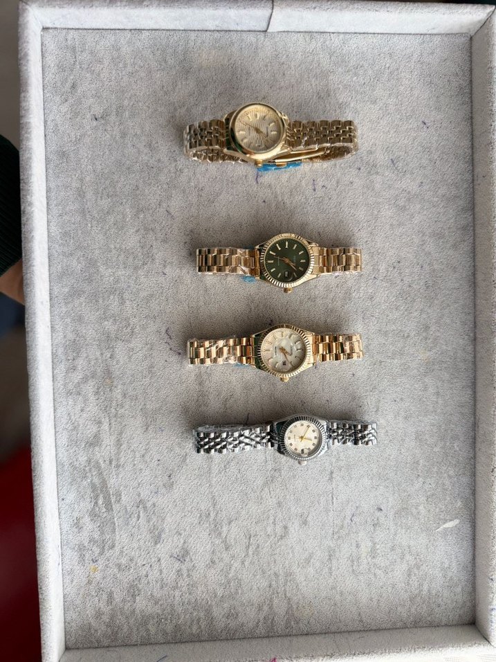 Modern Klasik Gold Kadın Kol Saati - Görsel 4