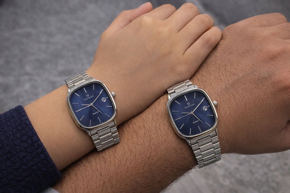 Bordo Klasik Erkek Kol Saati - Görsel 3