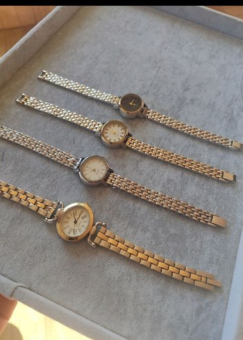 American Vintage Bej Klasik Kadın Saatleri